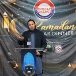 Zakriya Khan, Founder of Brooklyn Emerge, speaking about the mission and significance of the annual community Iftar.